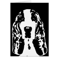 Basset Hound-Geschenke - Karte karten