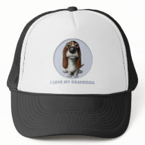 Basset Hound Granddog hats by cartoondogs Basset Hound Granddog hats
