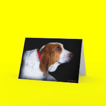 Basset Hound Greeting card