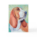 Basset Hound Greeting Cards