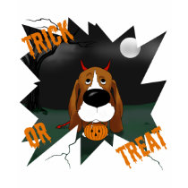Basset Hound Halloween t-shirts by NothinButtDogs Basset Hound Halloween t-shirts