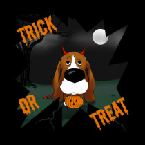 Basset Hound Halloween t-shirts