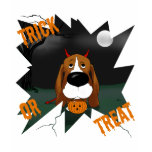 Basset Hound Halloween T Shirt