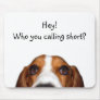 Basset Hound In your face Mouse Mat