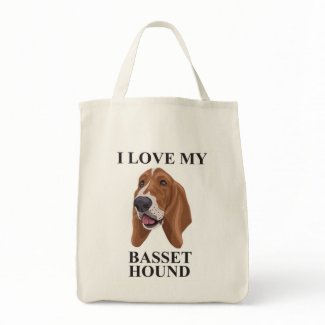 Basset Hound love bag