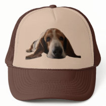Basset Hound lying down Trucker Hat