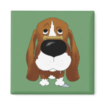 Basset Hound Magnet