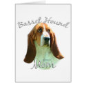 Basset Hound Mom 2 cards by GreyWolfCreation Basset Hound Mom 2 cards