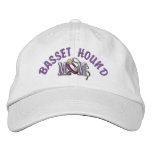 Basset Hound Mom Embroidered Baseball Cap