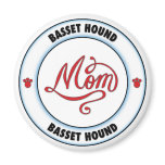 BASSET HOUND mom Magnets