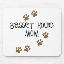 Basset Hound Mom Mouse Mat