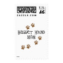 Basset Hound Mom postage by dogsandhorses Basset Hound Mom postage