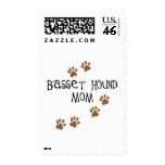 Basset Hound Mom Postage Stamps