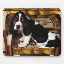 basset hound mouse pad mousepads