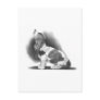BASSET HOUND: PENCIL REALISM ART POSTCARDS