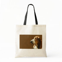 Basset Hound Photo Budget Tote Bag