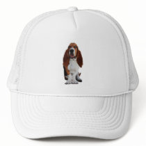 Basset Hound Picture Baseball Hat