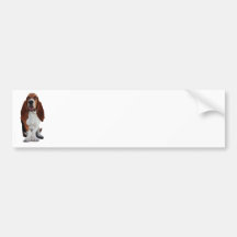 Basset Hound Picture Bumper Stickers