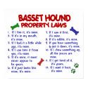 BASSET HOUND PL2 posters by poochloverstuff BASSET HOUND PL2 posters
