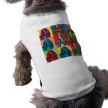 Basset Hound Pop-Art Doggie Tee Shirt