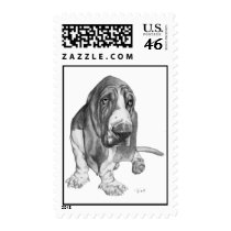 Basset Hound Stamps