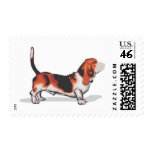 Basset Hound Postage Stamps