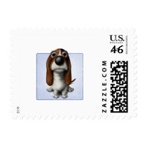 Basset Hound postage