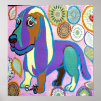 Basset Hound Posters