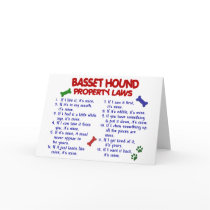 BASSET HOUND Property Laws 2 Cards