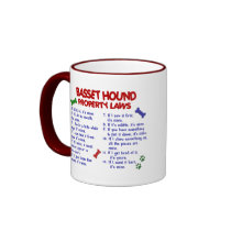 BASSET HOUND Property Laws 2 Coffee Mug