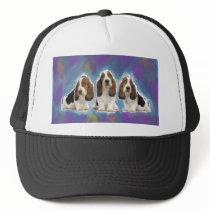 Basset Hound Puppies Hat