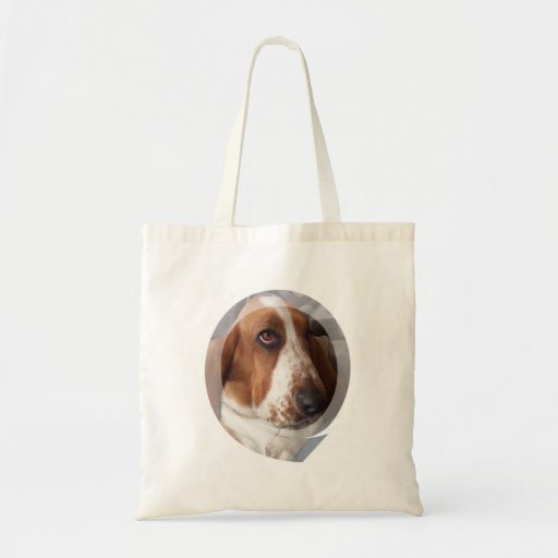 Basset Hound Puppy Budget Tote Bag
