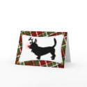 Basset Hound Reindeer Christmas Card by MenagerieMayhem Basset Hound Reindeer Christmas Card
