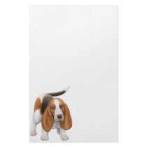 Basset Hound Stationery by twopurringcats Basset Hound Stationery