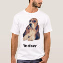Basset Hound T-Shirt by tycoonrealm Basset Hound T-Shirt