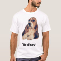 Basset Hound T-Shirt by tycoonrealm Basset Hound T-Shirt