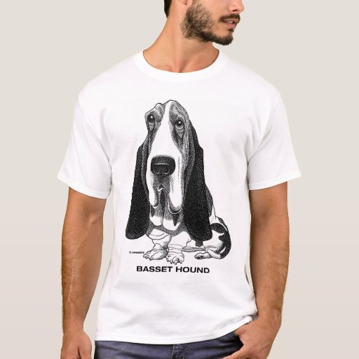 basset hound tee shirts