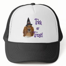 Basset Hound Trick Trucker Hats