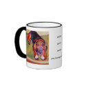 Basset Hound WOOF! Mug • Pet Portraits • E Fraser