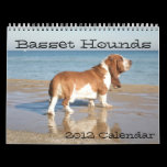 Basset Hounds 2012 Calendar