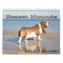 Basset Hounds 2012 Calendar