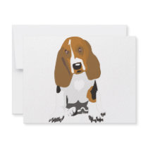 Basset Hound's invitations