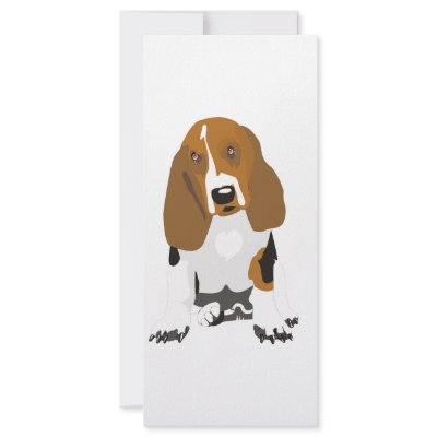 Basset Hound's Rack Card Design by LSDmeCom