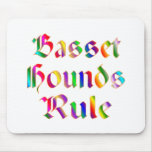 Basset Hounds Rule Mousepads