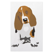 Basset Hound's stationery