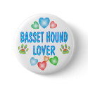 BASSET LOVER buttons by TLArnold4 BASSET LOVER buttons