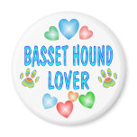 BASSET LOVER MAGNET