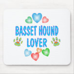 BASSET LOVER MOUSE PADS