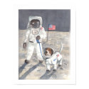 Basset Moon Walk posters by eelfish1 Basset Moon Walk posters