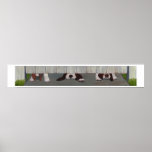 Bassets at the Gate Print